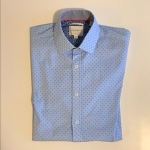 Construct | Light Blue w/ White Diamonds